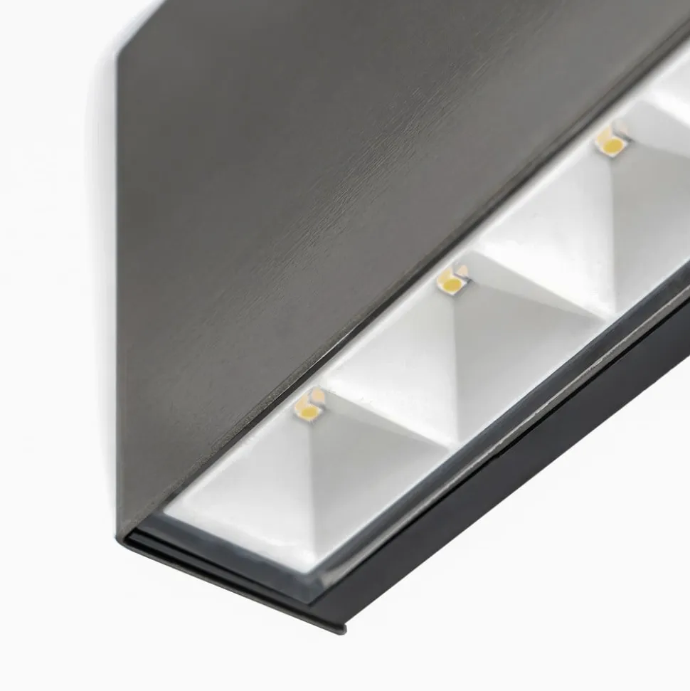 Arcchio udendørs LED-væglampe Karline, 530 lm, stål, IP65