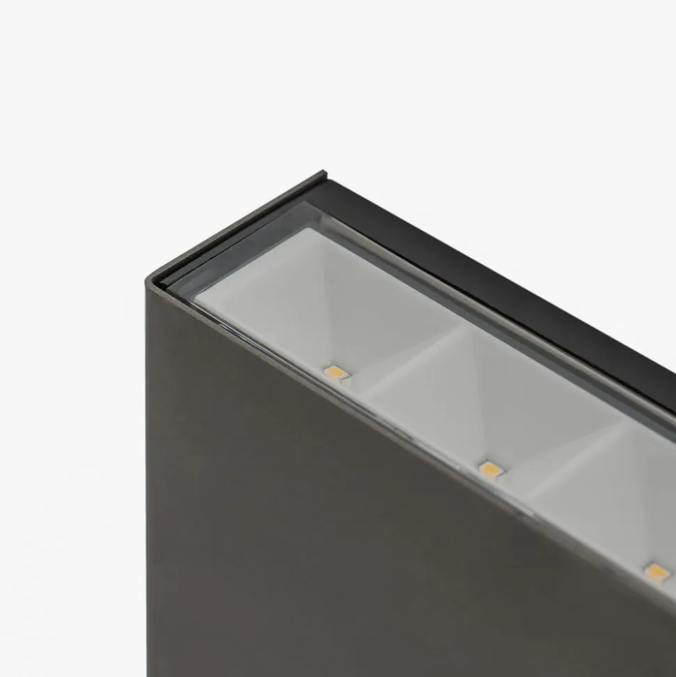 Arcchio udendørs LED-væglampe Karline, 1060 lm, stål, IP65