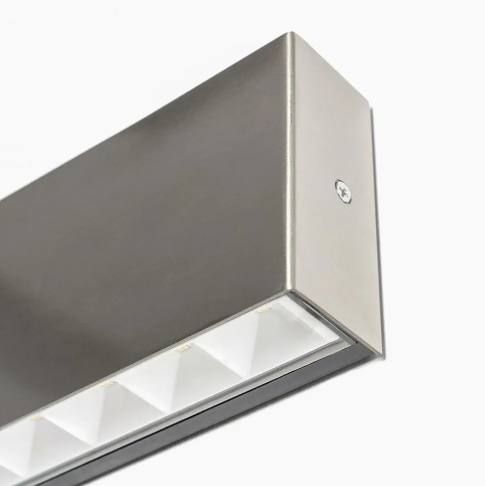 Arcchio udendørs LED-væglampe Karline, 1060 lm, stål, IP65