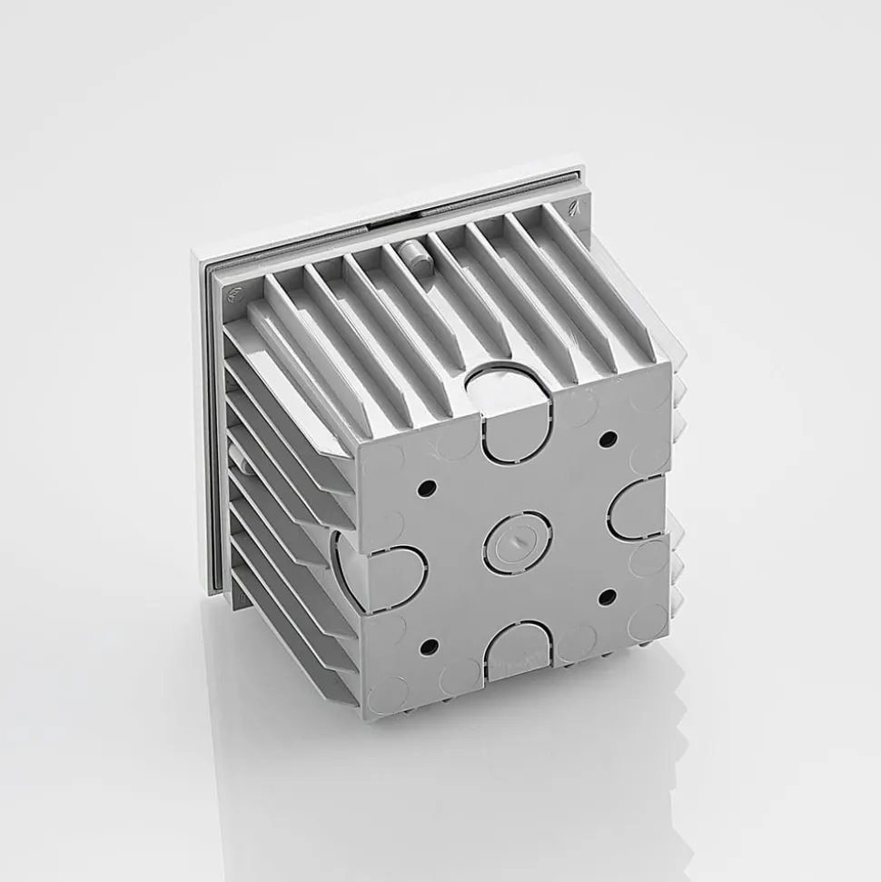 Arcchio vægindbygningslampe Zamo, G9, hvid, 12 cm, metal, IP65