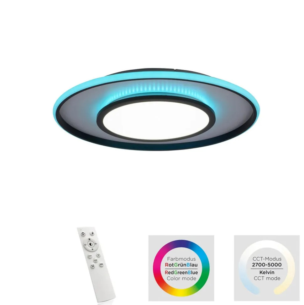 Arenda LED-loftlampe, Ø 60 cm, RGB/CCT, kan dæmpes