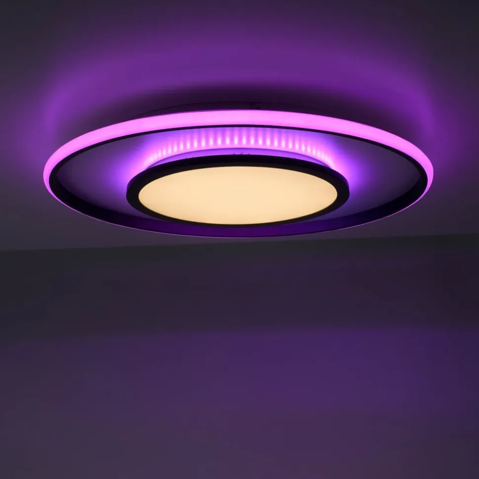 Arenda LED-loftlampe, Ø 60 cm, RGB/CCT, kan dæmpes