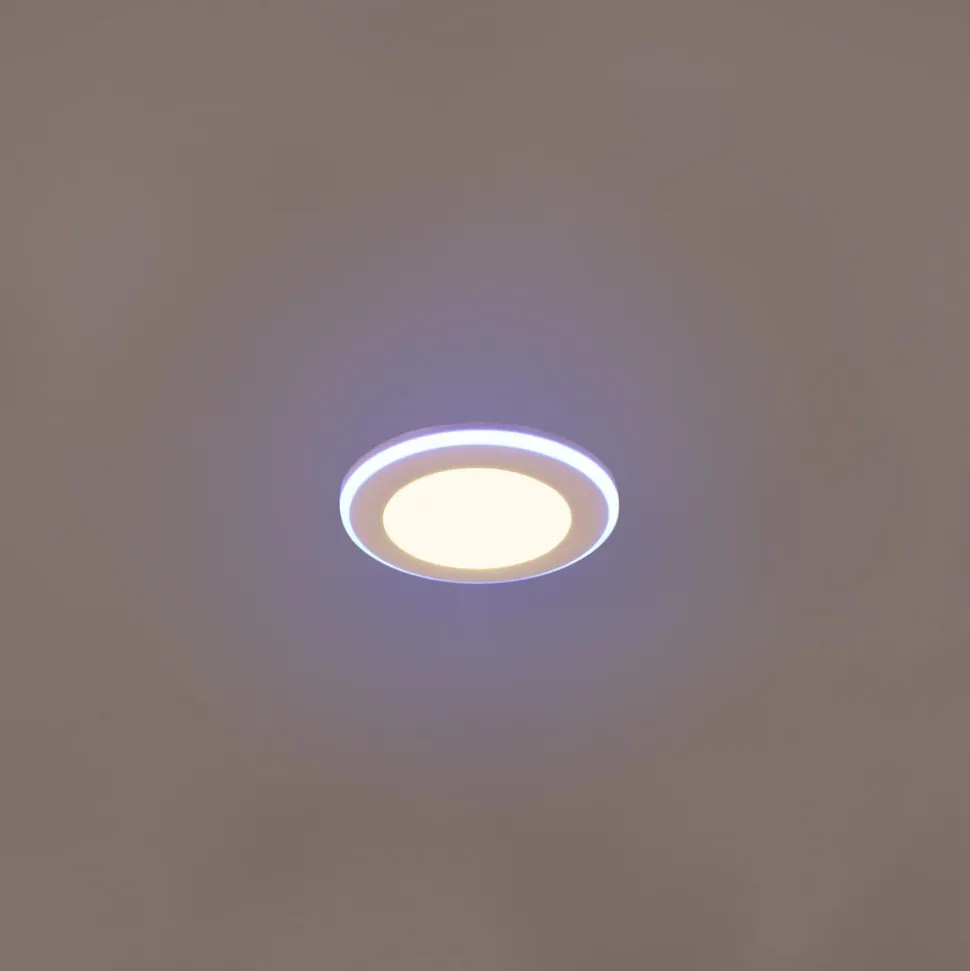 Argus LED-downlight RGBW fjernbet Ø8cm hvid