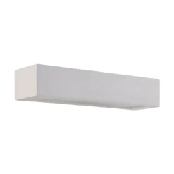 Arya væglampe, op/ned, hvid, gips, G9, 2 lyskilder, kan males