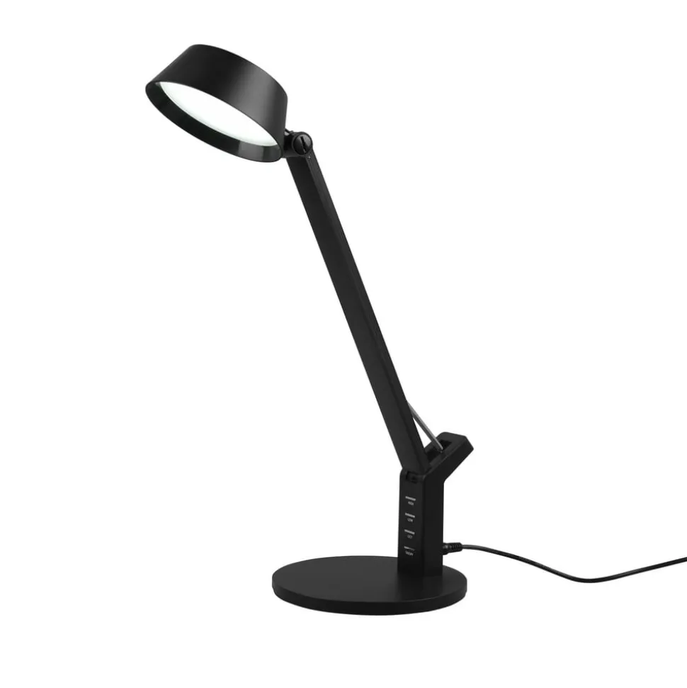 Ava LED-bordlampe med dæmperfunktion, sort