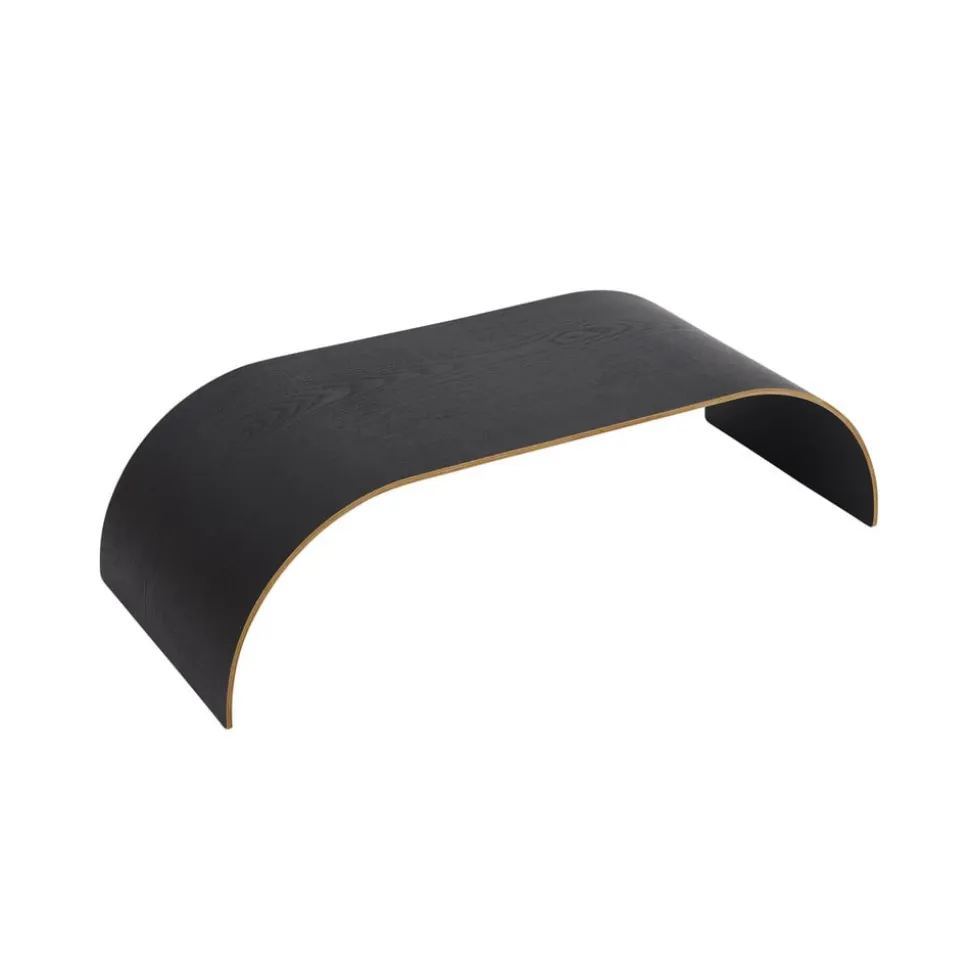 AYTM Curva-bakke, sort, 62 x 25 x 16 cm, træ