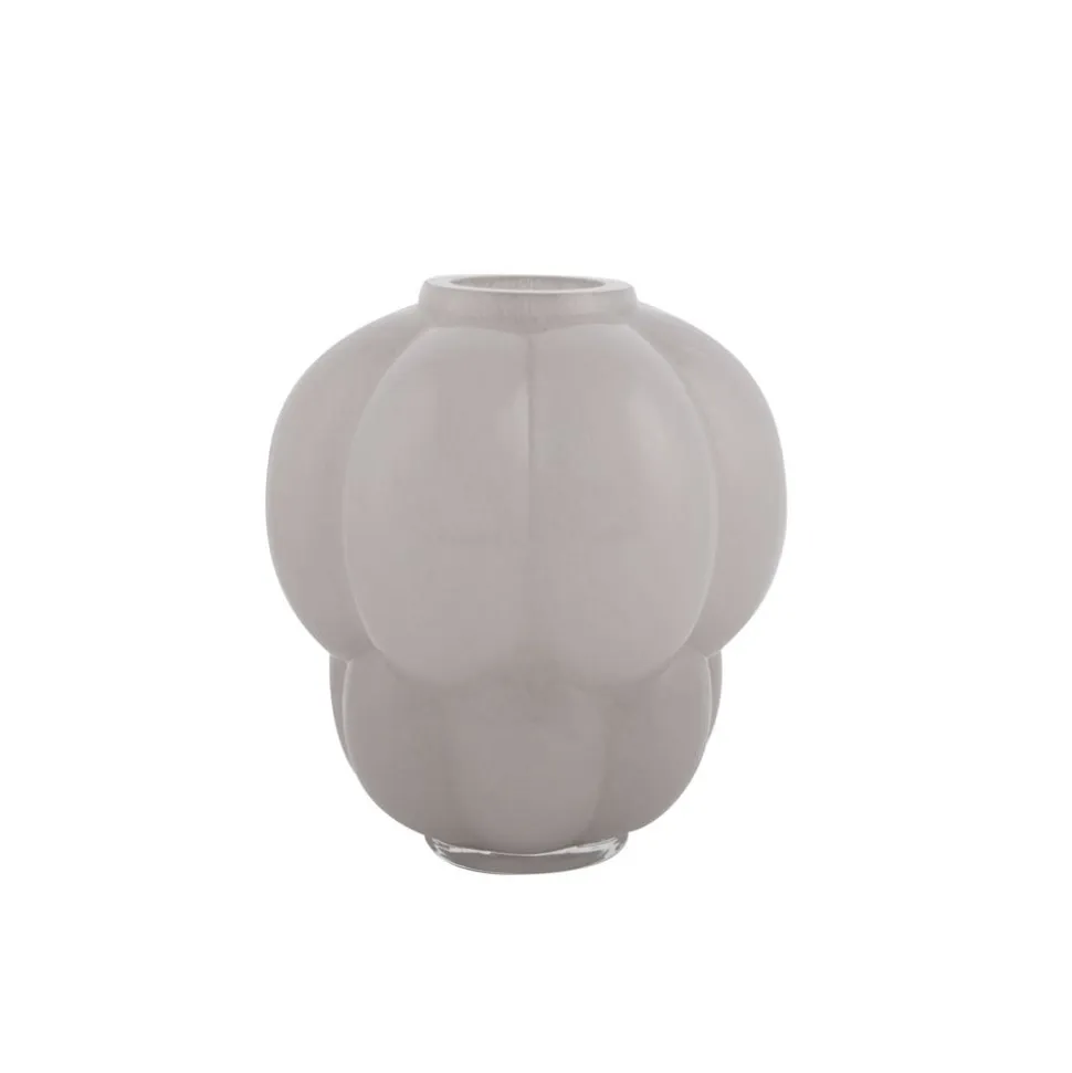 AYTM Uva-vase, Ø 20 cm, duegrå, glas, mundblæst