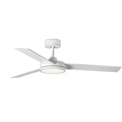 Barth LED-loftventilator med lys, hvid
