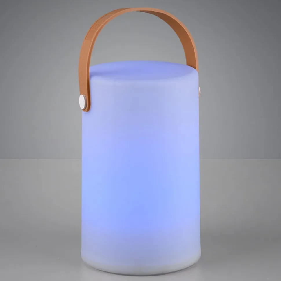 Batteridreven dekolampe Aruba til udendørs RGB