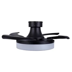 Beacon LED-loftventilator Fanaway Orbit sort 91 cm støjsvag