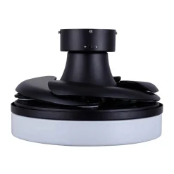 Beacon LED-loftventilator Fanaway Orbit sort 91 cm støjsvag