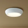 Beacon loftlampe Fjord, hvid, gips, Ø 28 cm, GX53