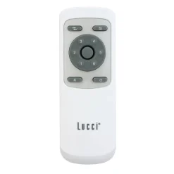 Beacon loftventilator med lys Newport, hvid/eg, støjsvag
