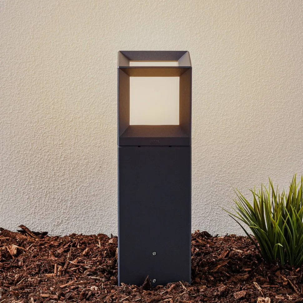 BEGA 84604 LED-sokkellampe, grafit, 3.000 K