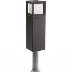 BEGA 84604 LED-sokkellampe, grafit, 3.000 K