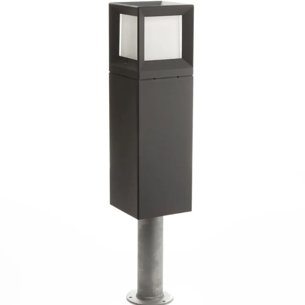 BEGA 84604 LED-sokkellampe, grafit, 3.000 K