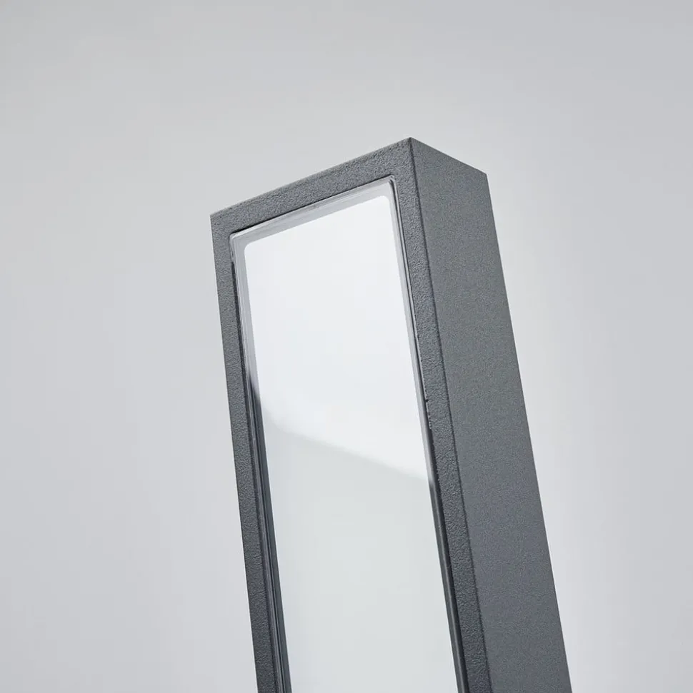 BEGA 77246K3 gadelampe kantet grafit 3000 K 1 side