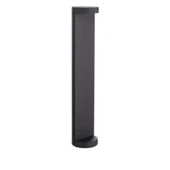 Bega LED-gadelampe 99058 K3, grafit, støbt aluminium, glas
