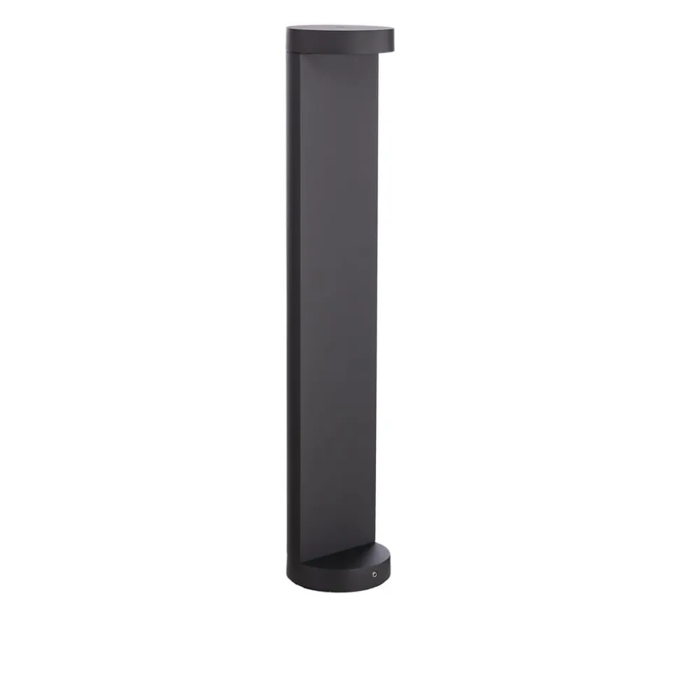 Bega LED-gadelampe 99058 K3, grafit, støbt aluminium, glas