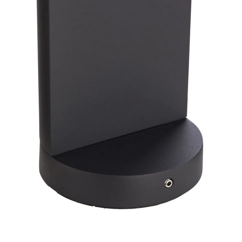 Bega LED-gadelampe 99058 K3, grafit, støbt aluminium, glas