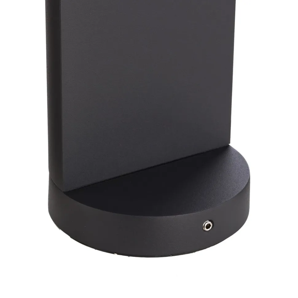Bega LED-sokkellampe 84749, grafit, støbt aluminium, glas