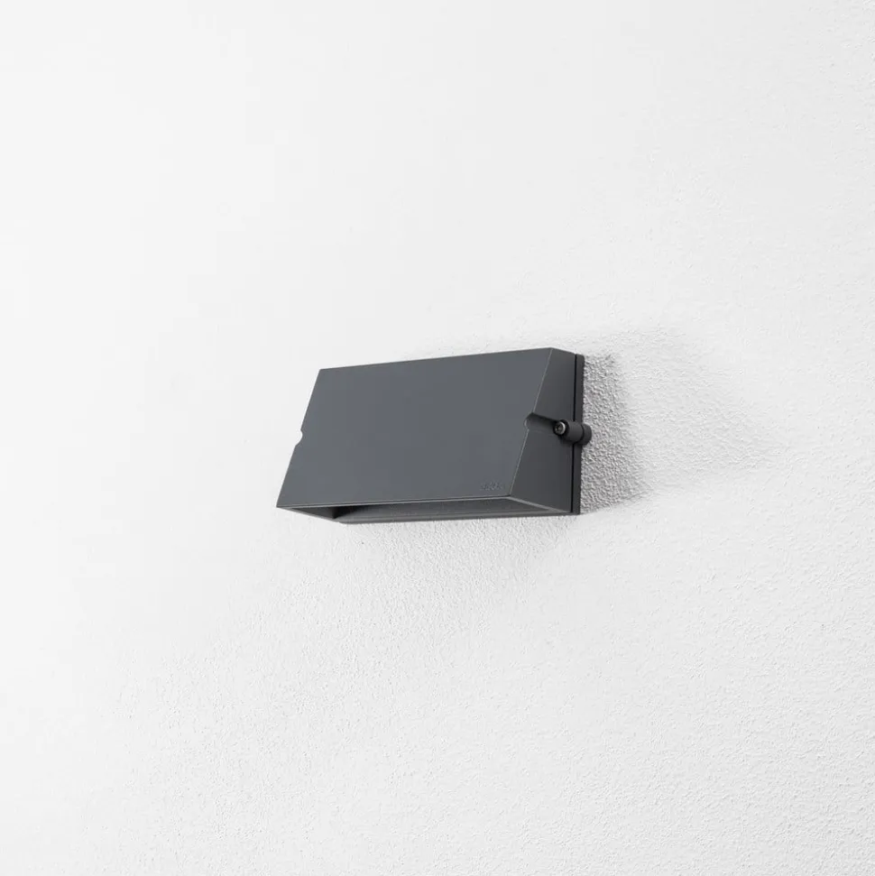 Bega udendørs væglampe 24372, grafit, støbt aluminium, IP65