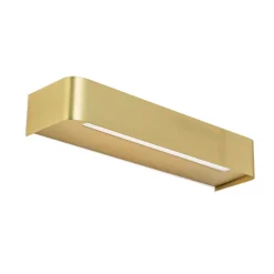 Bernhard LED-væglampe, up-/downlight, messing