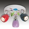 Birds LED-loftlampe med 3 lyskilder