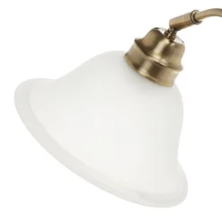 BJANE fortryllende gulvlampe, patineret messing