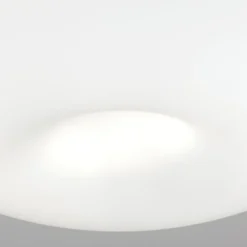 Blanc loftlampe, opalglas, mat nikkel