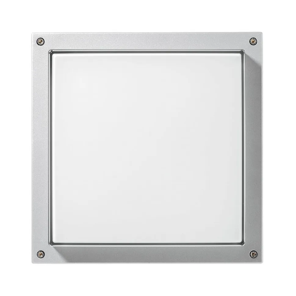Bliz Square 40 LED-væglampe, 3.000 K, hvid