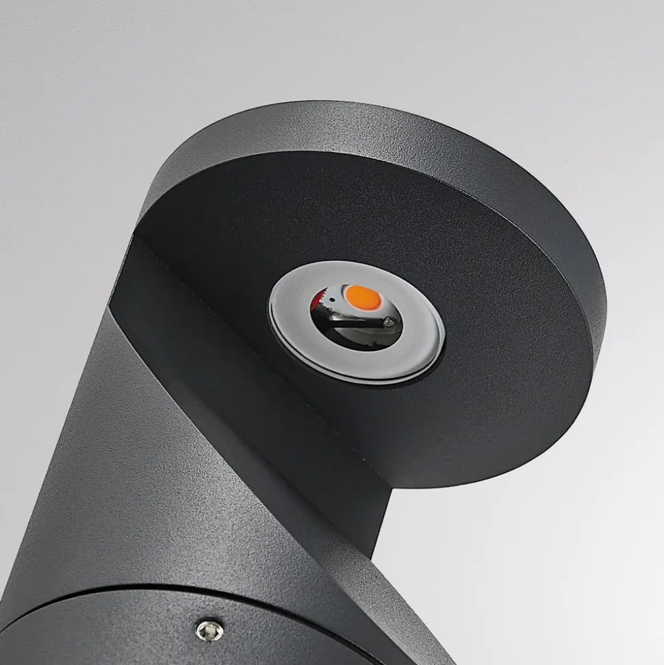 Booper LED-gadelampe antracit mat