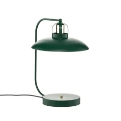 Bordlampe Felix, grøn/guld