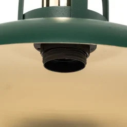 Bordlampe Felix, grøn/guld