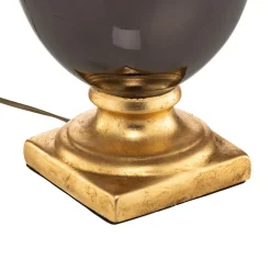Bordlampe Mozart i spejlet grå/guld