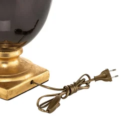 Bordlampe Mozart i spejlet grå/guld