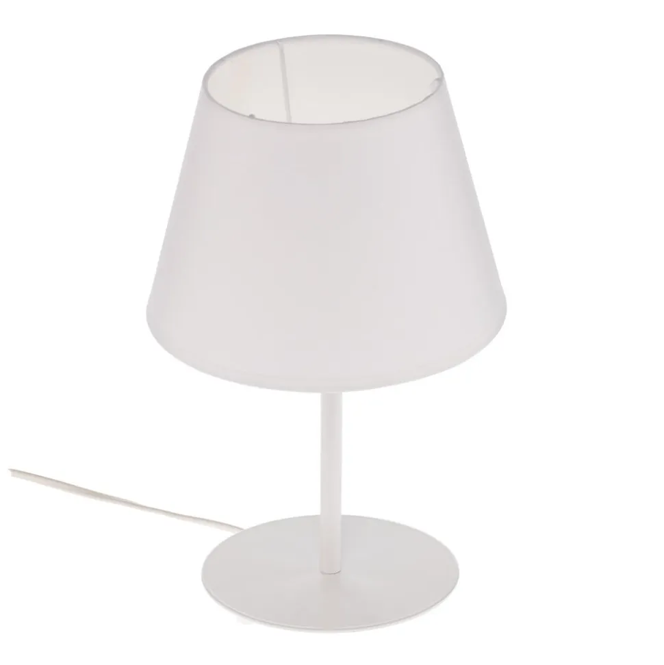 Bordlampe Soho, konisk Højde 33 cm, hvid