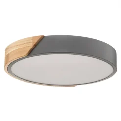Borneo LED-loftlampe med træramme