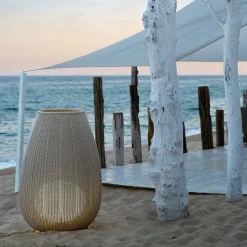 Bover Amphora 02 - Terrasselampe, lys beige