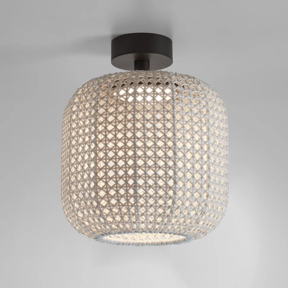 Bover Nans PF/31 LED udendørs loftslampe, beige