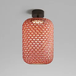 Bover Nans PF/31.2 LED udendørs loftslampe, rød