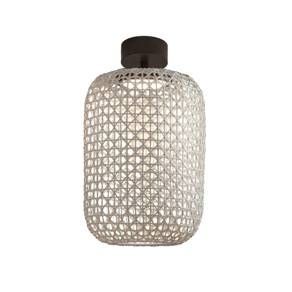 Bover Nans PF/31.2 LED udendørs loftslampe, beige