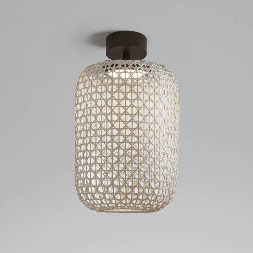 Bover Nans PF/31.2 LED udendørs loftslampe, beige
