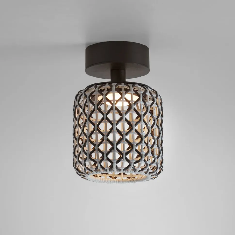 Bover Nans PF/16 LED udendørs loftslampe, brun