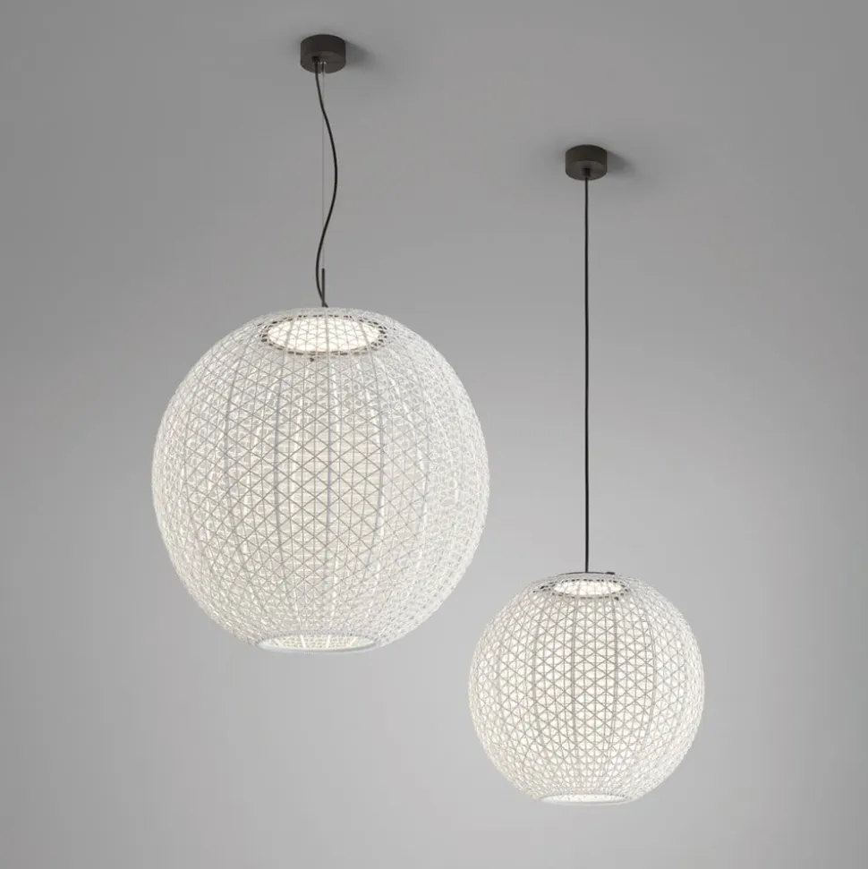 Bover Nans Sphere S/80 LED udendørs pendel beige