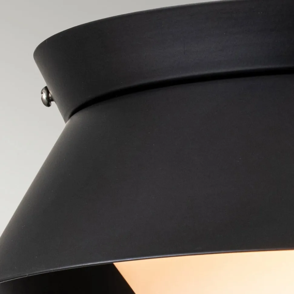 Bowtie loftlampe til bad, mat sort