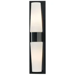 Brastad loftlampe til badeværelse, sort, 2 lk