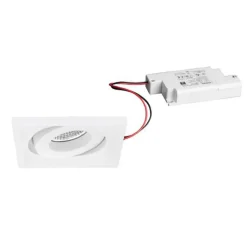 BRUMBERG BB36 indbyg. RC driver kantet hvid