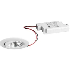 BRUMBERG BB03 indbygning RC driver kantet hvid