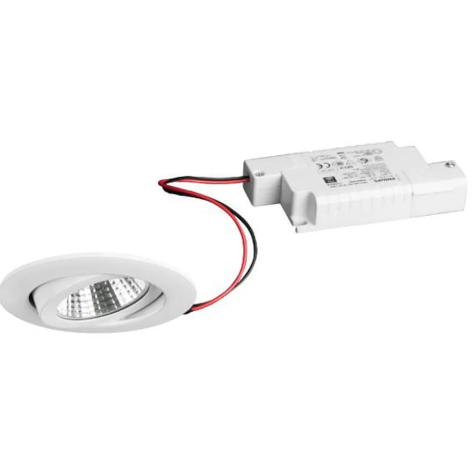 BRUMBERG BB03 indbygning RC driver kantet hvid